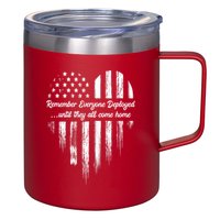 Remember Everyone Deployed Red Friday 12oz Stainless Steel Coffee Mug