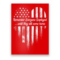 Remember Everyone Deployed Red Friday Poster