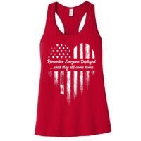 Remember Everyone Deployed Red Friday Womens Tank Top