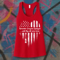 Remember Everyone Deployed Red Friday Womens Tank Top