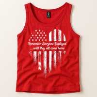 Remember Everyone Deployed Red Friday Tank Top