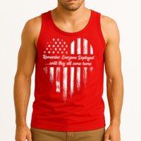 Remember Everyone Deployed Red Friday Tank Top