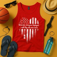 Remember Everyone Deployed Red Friday Tank Top