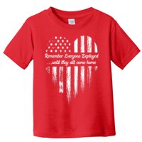 Remember Everyone Deployed Red Friday Toddler T-Shirt