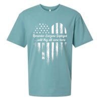 Remember Everyone Deployed Red Friday Sueded Cloud Jersey T-Shirt