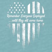 Remember Everyone Deployed Red Friday Sueded Cloud Jersey T-Shirt
