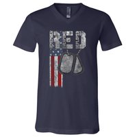 Remember Everyone Deployed V-Neck T-Shirt