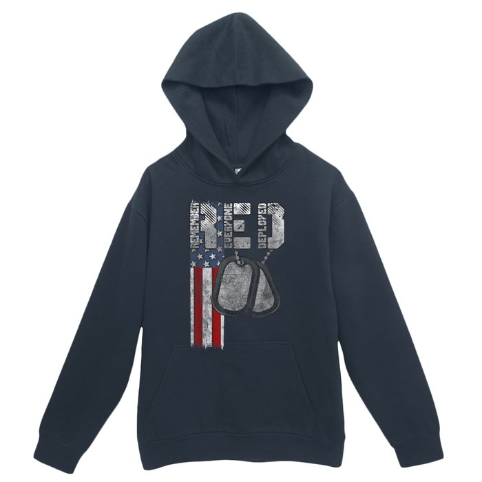 Remember Everyone Deployed Urban Pullover Hoodie