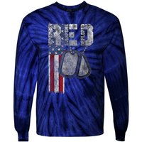 Remember Everyone Deployed Tie-Dye Long Sleeve Shirt