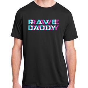 Rave Edm Daddy Music Festival Father Optical Trippy Illusion Adult ChromaSoft Performance T-Shirt