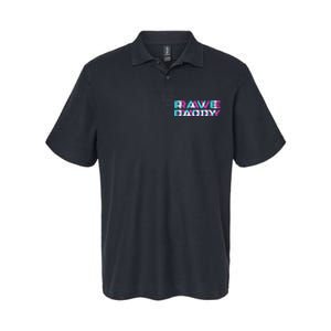 Rave Edm Daddy Music Festival Father Optical Trippy Illusion Softstyle Adult Sport Polo