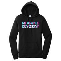 Rave Edm Daddy Music Festival Father Optical Trippy Illusion Women's Pullover Hoodie