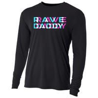 Rave Edm Daddy Music Festival Father Optical Trippy Illusion Cooling Performance Long Sleeve Crew