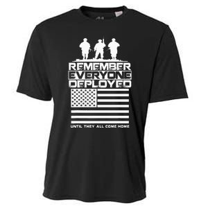 Remember Everyone Deployed R.E.D. Red Friday Military Cooling Performance Crew T-Shirt