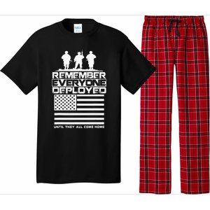 Remember Everyone Deployed R.E.D. Red Friday Military Pajama Set