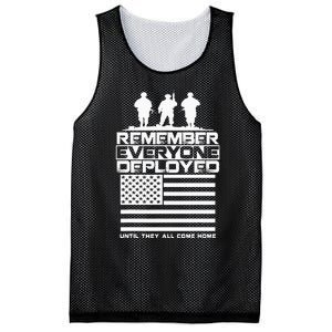 Remember Everyone Deployed R.E.D. Red Friday Military Mesh Reversible Basketball Jersey Tank