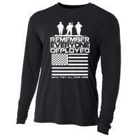 Remember Everyone Deployed R.E.D. Red Friday Military Cooling Performance Long Sleeve Crew