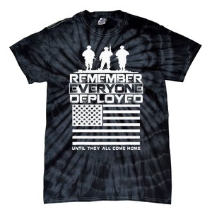 Remember Everyone Deployed R.E.D. Red Friday Military Tie-Dye T-Shirt