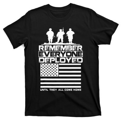 Remember Everyone Deployed R.E.D. Red Friday Military T-Shirt