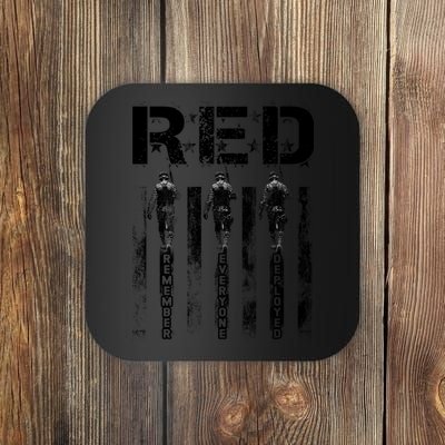 Remember Everyone Deployed RED Friday Coaster