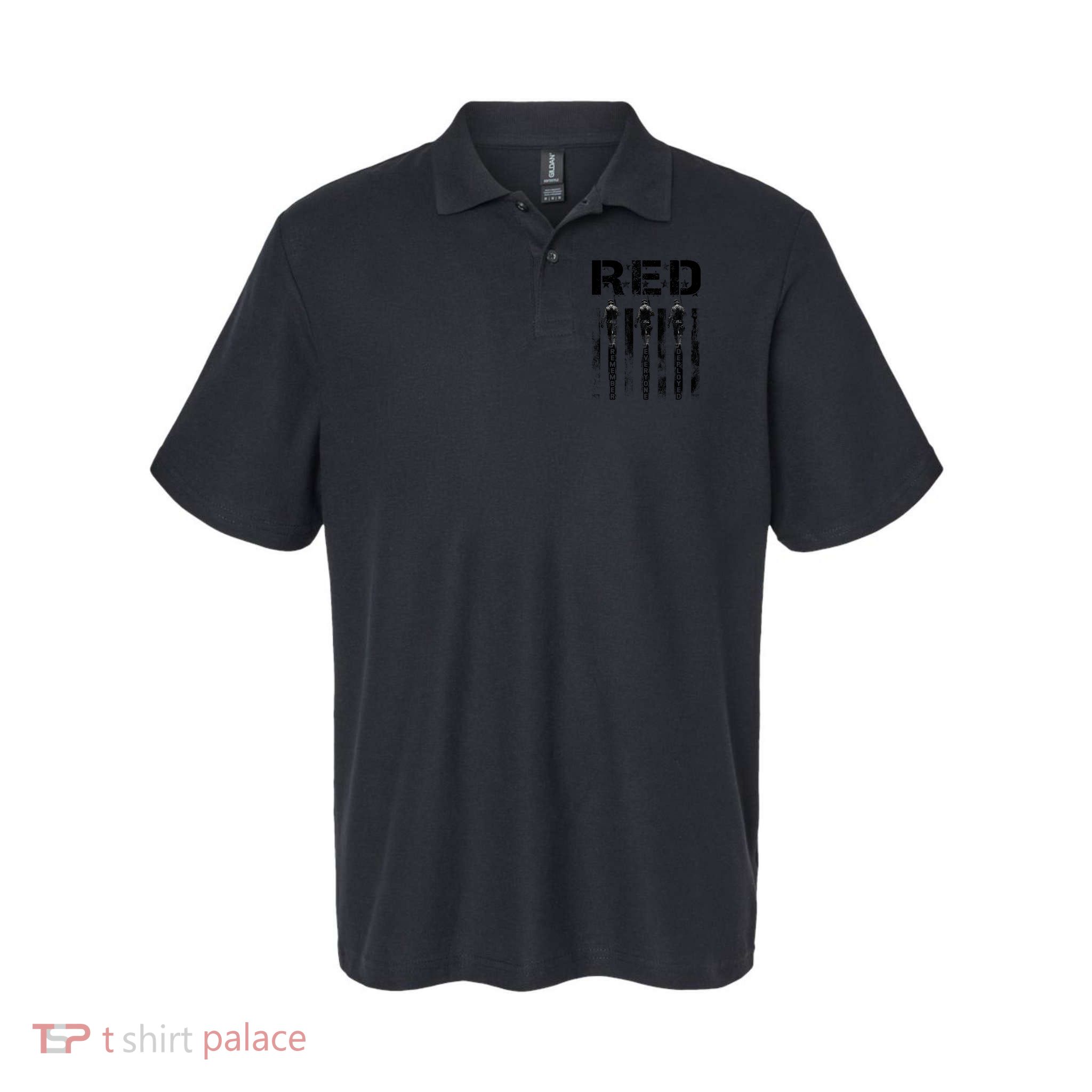 Remember Everyone Deployed RED Friday Polo