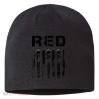 Remember Everyone Deployed RED Friday Sustainable Beanie