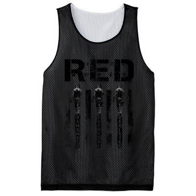 Remember Everyone Deployed RED Friday Mesh Reversible Basketball Jersey Tank