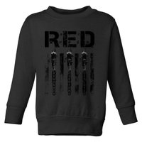 Remember Everyone Deployed RED Friday Toddler Sweatshirt