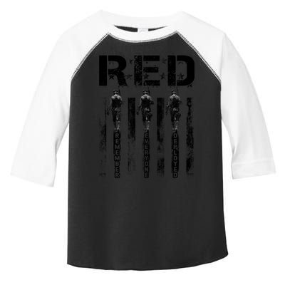 Remember Everyone Deployed RED Friday Toddler Fine Jersey T-Shirt