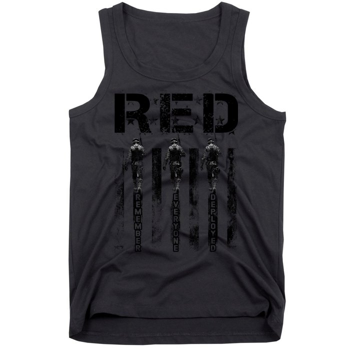 Remember Everyone Deployed RED Friday Tank Top
