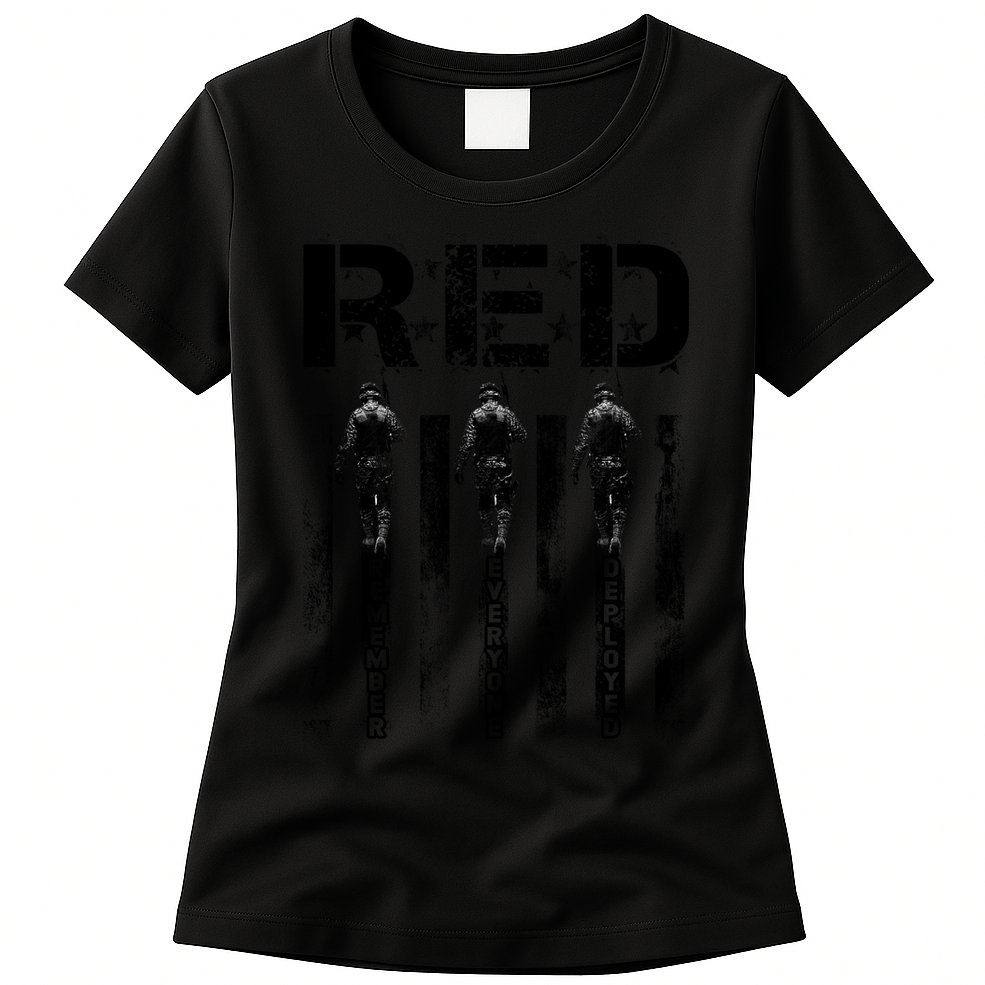 Remember Everyone Deployed RED Friday Womens T-Shirt