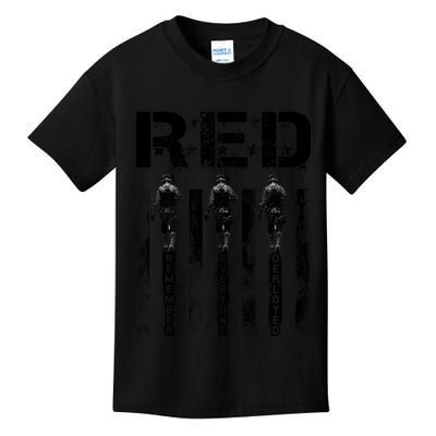 Remember Everyone Deployed RED Friday Kids T-Shirt