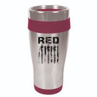 Remember Everyone Deployed RED Friday 16oz Travel Tumbler