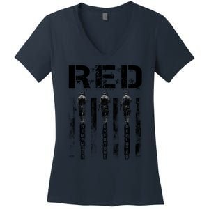 Remember Everyone Deployed RED Friday Women's V-Neck T-Shirt