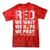 Remember Everyone Deployed Red Friday Military Retro Tie-Dye T-Shirt