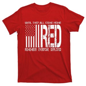 Remember Everyone Deployed Red Friday T-Shirt