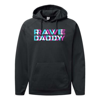 Rave Edm Daddy Music Festival Father Optical Trippy Illusion Performance Fleece Hoodie