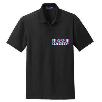 Rave Edm Daddy Music Festival Father Optical Trippy Illusion Dry Zone Grid Polo