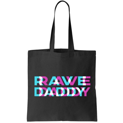 Rave Edm Daddy Music Festival Father Optical Trippy Illusion Bag