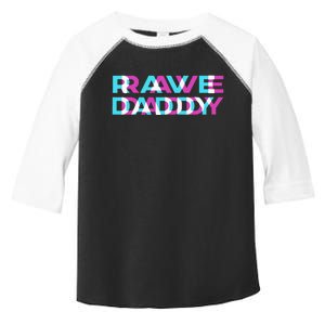 Rave Edm Daddy Music Festival Father Optical Trippy Illusion Toddler Fine Jersey T-Shirt