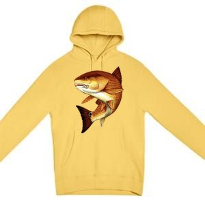 Redfish Swim Premium Pullover Hoodie