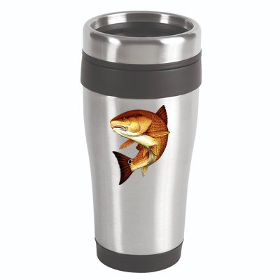 Redfish Swim 16oz Travel Tumbler