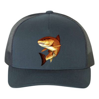 Redfish Swim Yupoong Adult 5-Panel Trucker Hat