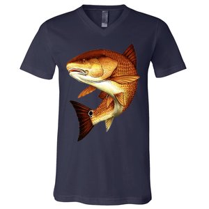 Redfish Swim V-Neck T-Shirt