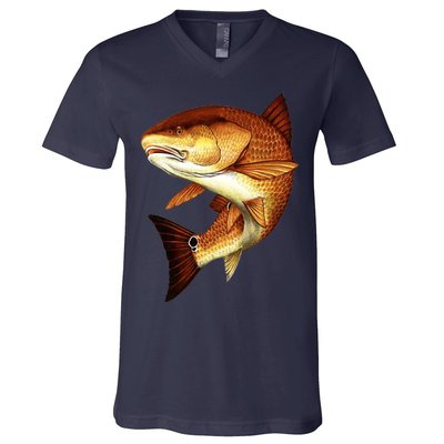 Redfish Swim V-Neck T-Shirt