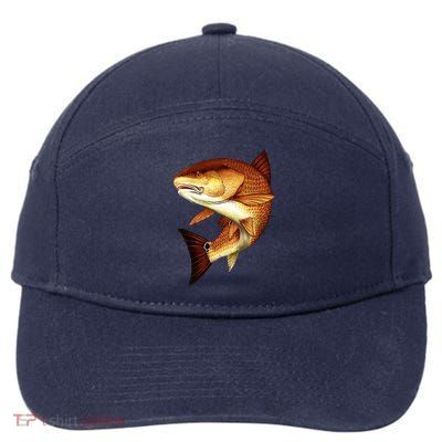 Redfish Swim 7-Panel Snapback Hat