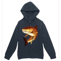 Redfish Swim Urban Pullover Hoodie