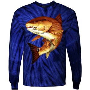 Redfish Swim Tie-Dye Long Sleeve Shirt