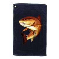 Redfish Swim Platinum Collection Golf Towel