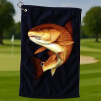 Redfish Swim Golf Towel